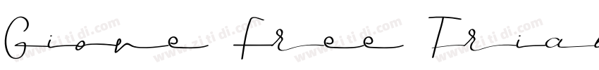 Giove Free Trial字体转换